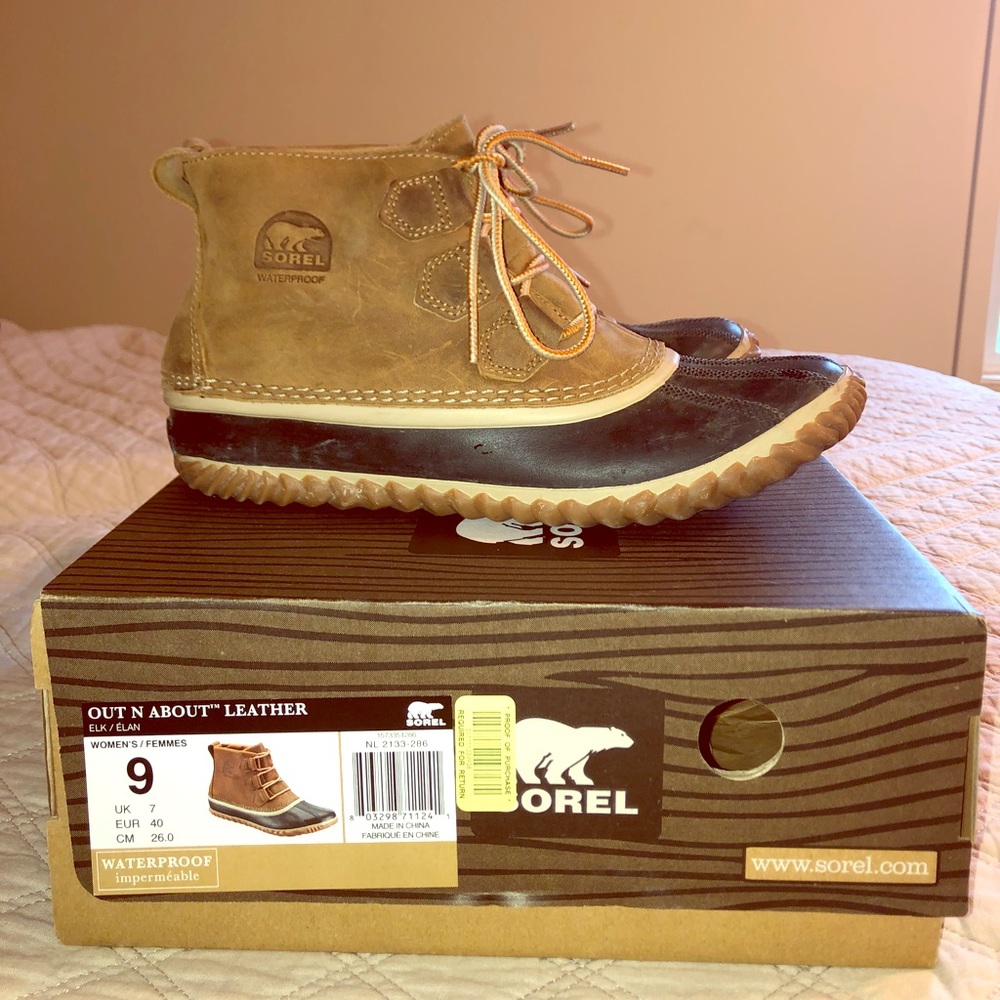 Sorel Out N About Leather